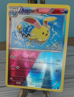 Pokemon Azumarill XY Steam Siege 77/114 Reverse Holo Card Trading Card TCG - Image 1