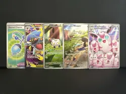 Pokemon Mega Sharpedo EX Lot + IR Cards Wooper Togedemaru Wigglytuff Holo NM - Image 1