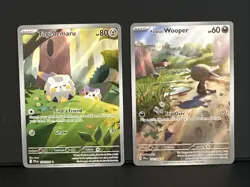 Pokemon Mega Sharpedo EX Lot + IR Cards Wooper Togedemaru Wigglytuff Holo NM - Image 4