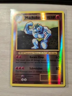 Machoke Reverse Holo 58/108 Pokemon TCG: Evolutions - Image 1