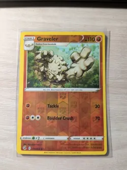 Graveler 136/264 Reverse Holo Pokemon TCG: Fusion Strike - Image 1