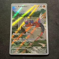 KORAIDON 014 Full Art Promo 2023 Pokemon NM/M - Image 1