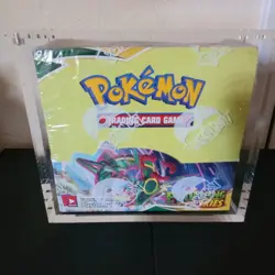 Pokemon TCG Sword & Shield Evolving Skies Booster Box SEALED w/Acrylic - Image 1