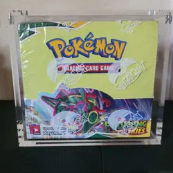Pokemon TCG Sword & Shield Evolving Skies Booster Box SEALED w/Acrylic - Image 2