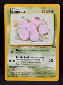 Exeggcute 52/64 Jungle Regular 1995 Pokemon - Image 1