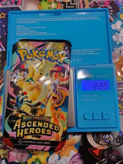 EXTREMELY HEAVY! 22.5g GOD PACKUUU Ascended Heroes Pokemon TCG Booster (SEALED) - Image 1