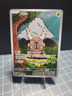 Pokemon TCG Pinsir 168/167 Sv06: Twilight Masquerade Holo - Image 1