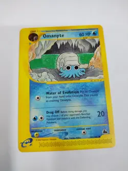 MINT Pokemon Omanyte 41/144 Skyridge Regular Pokemon Mint - Image 1