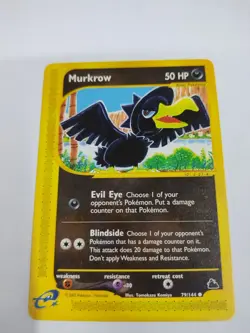 MINT Murkrow 79/144 Non-Holo Pokemon Skyridge - Image 1
