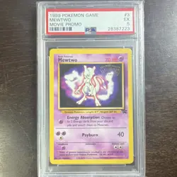 Pokemon 1999 Mewtwo Movie Promo Wotc 03/53 Regular PSA 5 English - Image 1