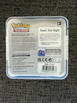 Pokemon TCG 2022 Stacking Water Collectors Tin - NEW/Factory Sealed - Image 5