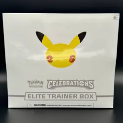 Pokemon TCG 25th Anniversary Celebrations Elite Trainer Box New/Factory Sealed 1 - Image 1