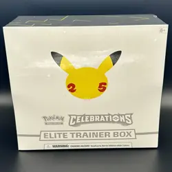 Pokemon TCG 25th Anniversary Celebrations Elite Trainer Box New/Factory Sealed 3 - Image 1