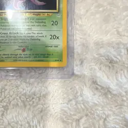 Pokemon Crobat 90 HP Neo Revelation 04/64 Holo Rare Stage 2 2000 Unlimited - Image 4