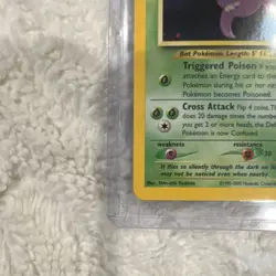 Pokemon Crobat 90 HP Neo Revelation 04/64 Holo Rare Stage 2 2000 Unlimited - Image 5