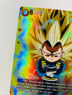 SS3 Vegeta Mini DA ALT ART FB06-084 SR Super Rare Dragon Ball Fusion World Card - Image 4