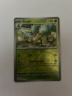 011/162 Grotle : Reverse Holo Card : Temporal Forces : Pokemon TCG : Pack Fresh - Image 1