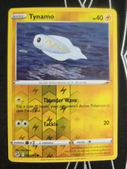 Tynamo 095/264 Common Fusion Strike Pokemon Reverse Holo NM - Image 1
