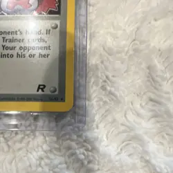 Pokemon Rocket's Sneak Attack Team Rocket 16/82 Holo Rare Trainer 2000 - Image 3