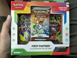 Pokemon TCG First Partner Illustration Collection Series 1 New Sealed - Image 1