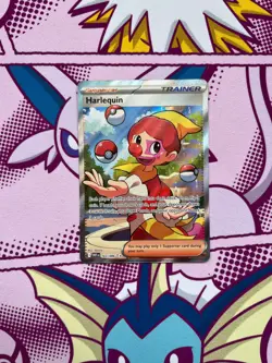 Pokemon TCG - Harlequin 163/086 - Ultra Rare – Scarlet & Violet White Flare – NM - Image 1