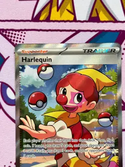 Pokemon TCG - Harlequin 163/086 - Ultra Rare – Scarlet & Violet White Flare – NM - Image 2