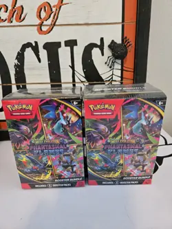 LOT OF 2 Pokemon TCG ME02 Phantasmal Flames Booster Bundle Sealed New - Image 1