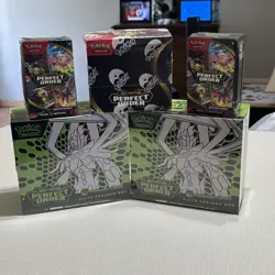 Pokemon Center Perfect Order Lot - 2 PC ETBs, Booster Box, and 2 Bundles - Image 1