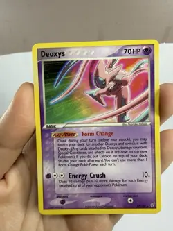 2005 Pokemon Deoxys 17/107 EX Deoxys Non Holo Rare - Image 2
