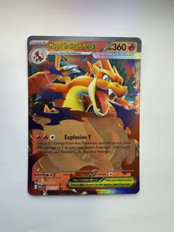 Mega Charizard Y EX 22/217 Ascended Heroes Double Rare Holo Pokemon TCG 2026 NM - Image 1