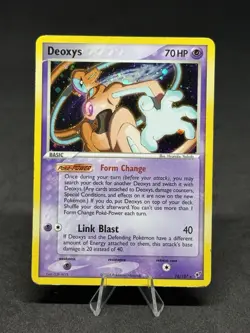 Pokemon TCG Deoxys (Normal) EX Deoxys 16/107 Holo Holo Rare - Image 1