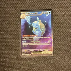 Pokemon Scarlet & Violet 151 Blastoise ex #200 Special Illustration Rare - Image 1