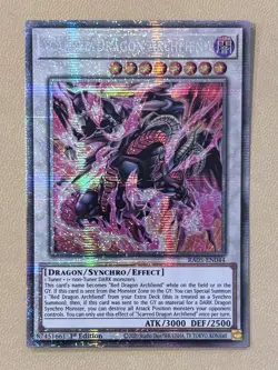 Scarred Dragon Archfiend RA05-EN044 Starlight Rare 1st Ed - Image 1