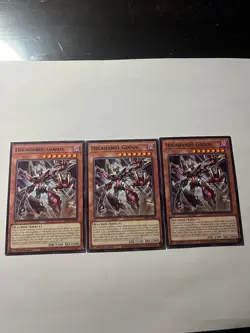3x Hecahands Godos 1st Edition Rare PHRE-EN003 Yu-Gi-Oh! - Image 1