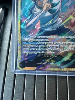 Koby OP11-119 SEC - One Piece TCG - English Card Near-Mint Secret Rare - Image 5