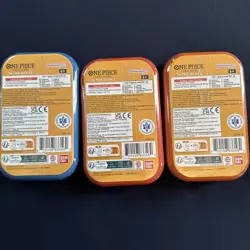 One Piece TCG OP-13 Tin Pack Set Vol. 2 Lot of 3-New/Sealed - Luffy, Sabo, Ace - Image 2