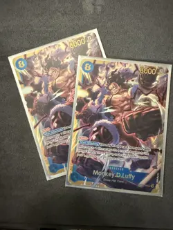 Monkey.D.Luffy OP11-118 SEC One Piece TCG NM - Image 1