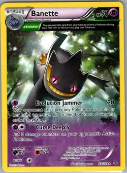 Banette 32/108 Non Holo XY - Roaring Skies - Pokemon Card - NM - Image 1
