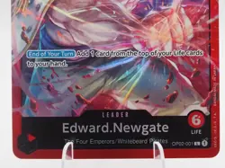 Edward.Newgate OP02-001 Leader ST-15 One Piece TCG Card - Image 2