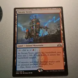 Steam Vents x 1 - NM+ - MTG - Guilds of Ravnica 257/259 - Rare - - Image 2