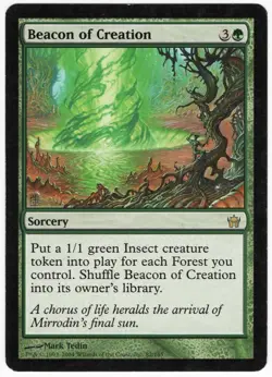 Beacon of Creation 2004 Fifth Dawn Green Rare Sorcery MTG LP AZ1 - Image 1