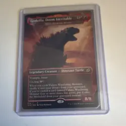 Magic: The Gathering Godzilla, Doom Inevitable Ikoria Rare Red Card 375 EN - Image 1