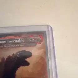 Magic: The Gathering Godzilla, Doom Inevitable Ikoria Rare Red Card 375 EN - Image 4