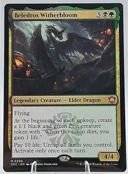 Beledros Witherbloom M 0296 Commander Secrets Of Strixhaven Near Mint MTG - Image 1