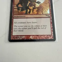 Mirrodin MTG FOIL Mass Hysteria Magic - Image 2