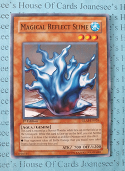 GLAS-EN028 Magical Reflect Slime Yu-Gi-Oh Card 1st Edition - Image 1