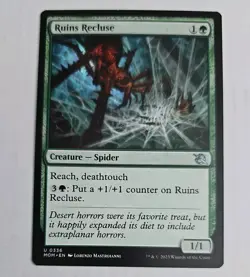 MTG Magic the Gathering Ruins Recluse (336/548) March of the Machine LP - Image 1