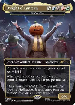 Dwight o' Lantern - Reaper King Secret Lair x The Office: Dwight's Destiny MTG - Image 1