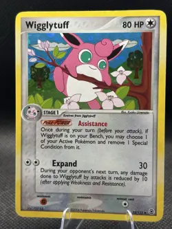Pokemon Wigglytuff 52/112 EX FireRed & LeafGreen Reverse Holo Uncommon 80HP - Image 1