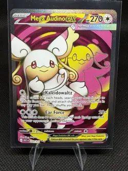 Pokemon TCG Mega Audino ex 253/217 Ascended Heroes Ultra Rare Full Art NM 2026 - Image 1